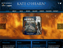 Tablet Screenshot of kateohearn.com